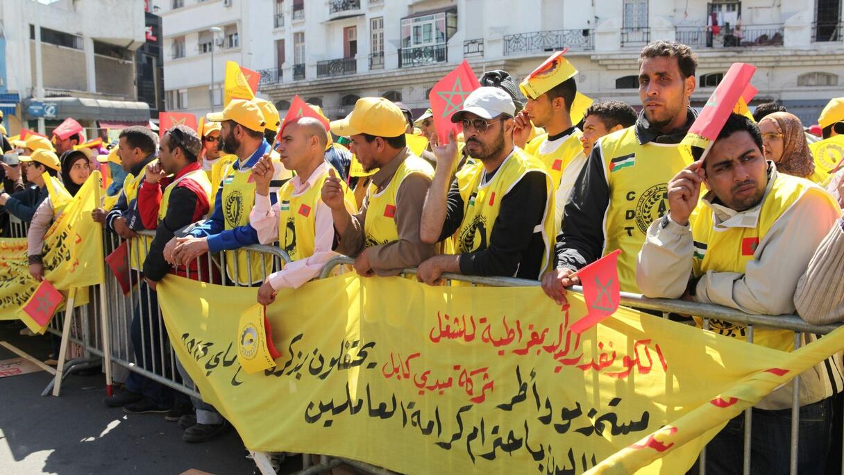 La CDT n'a pas mobilisé autant de militants que prévu.
