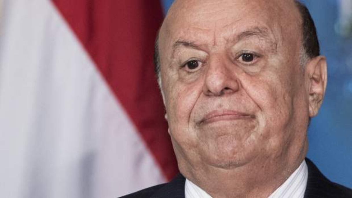 Le président yéménite en exil, Abd Rabbo Mansour Hadi.
