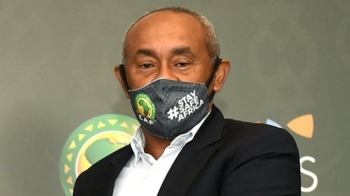 Ahmad Ahmad, président de la Confédération africaine de football (CAF) .
