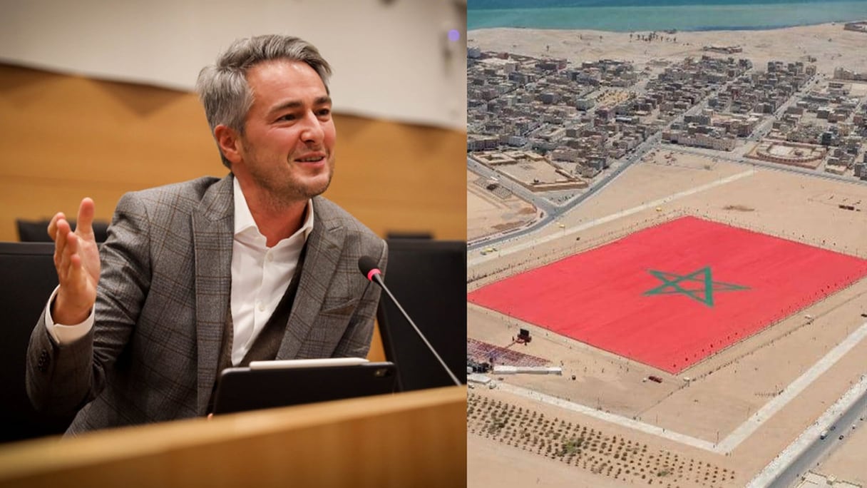 Hugues Bayet, député socialiste belge et président du Comité belge de soutien de l’autonomie pour la région du Sahara.
