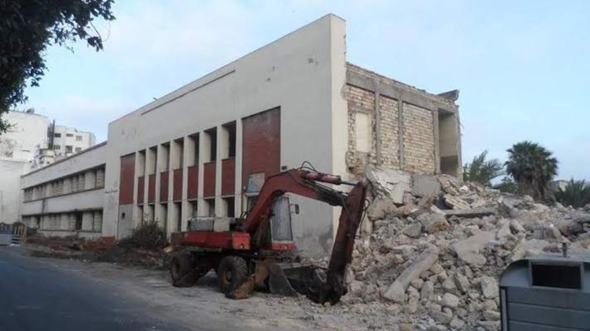 L'école Ibnou Abbad, anciennement école de l'Alliance israélite.
