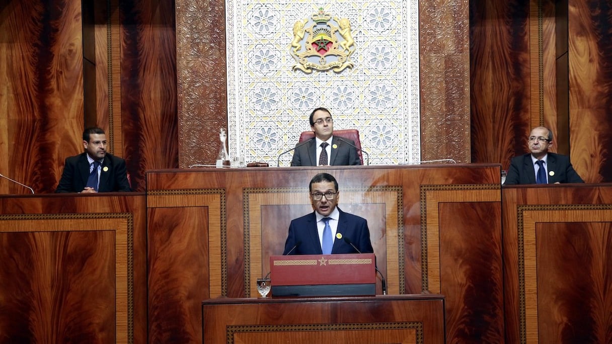 Mohamed Boussaïd, ministre de l'Economie et des finances.
