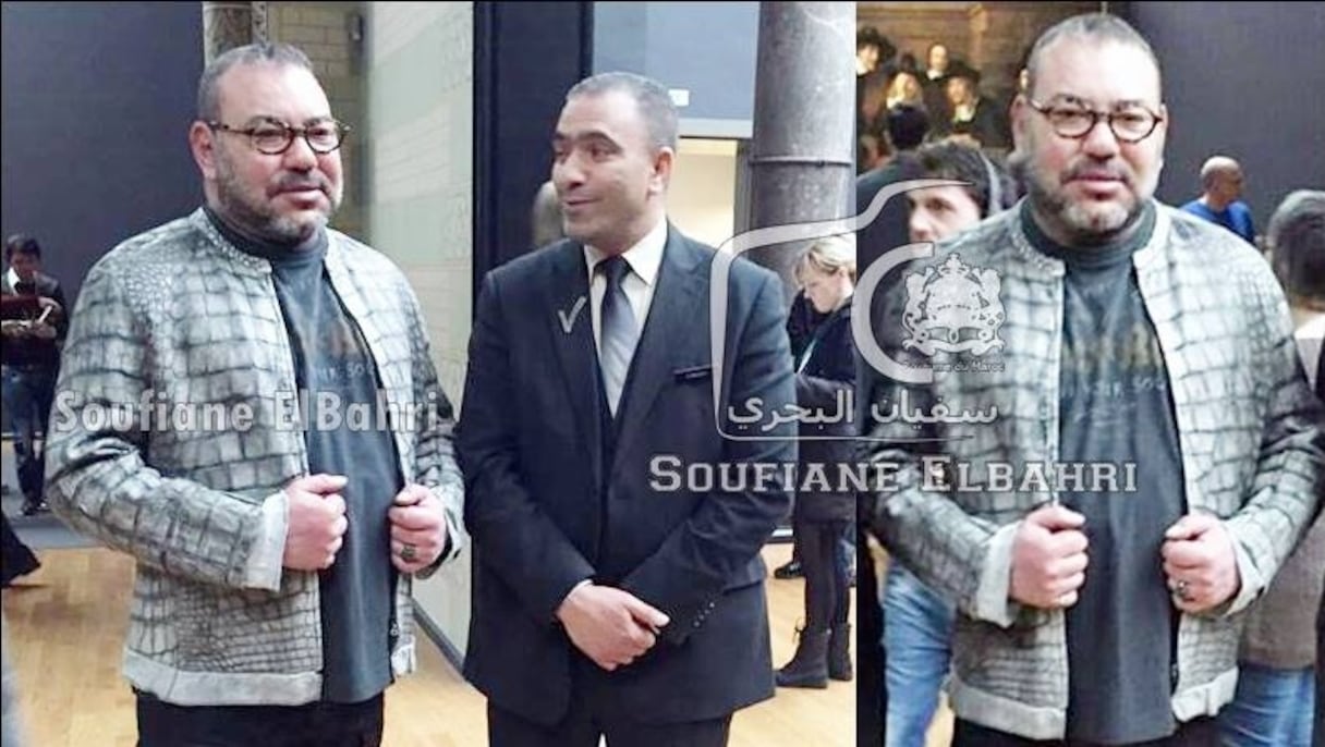 Mohammed VI au Rijksmuseum.
