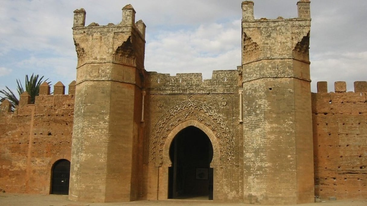 Nécropole mérinide, le site où se trouve le Chellah fut sans doute habité par des Phéniciens et des Carthaginois, et conserve les vestiges d'une ville romaine, citée par Ptolémée sous le nom de Sala. 
 
