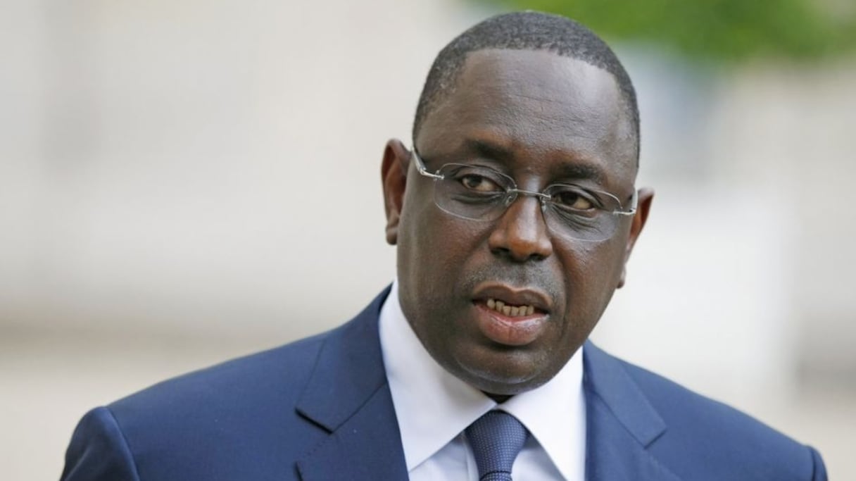 Macky Sall, président du Sénégal.
