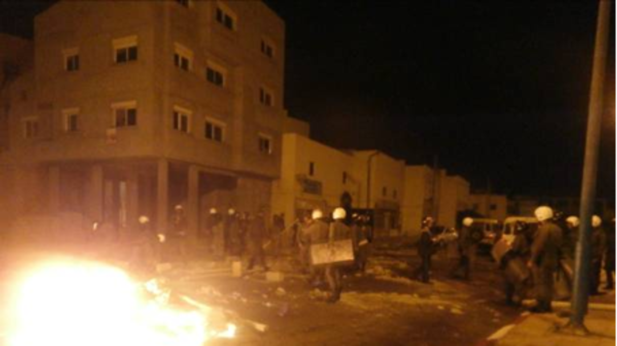 Des séparatistes ont commis des actes de vandalisme, le 28 septembre, à Dakhla.
