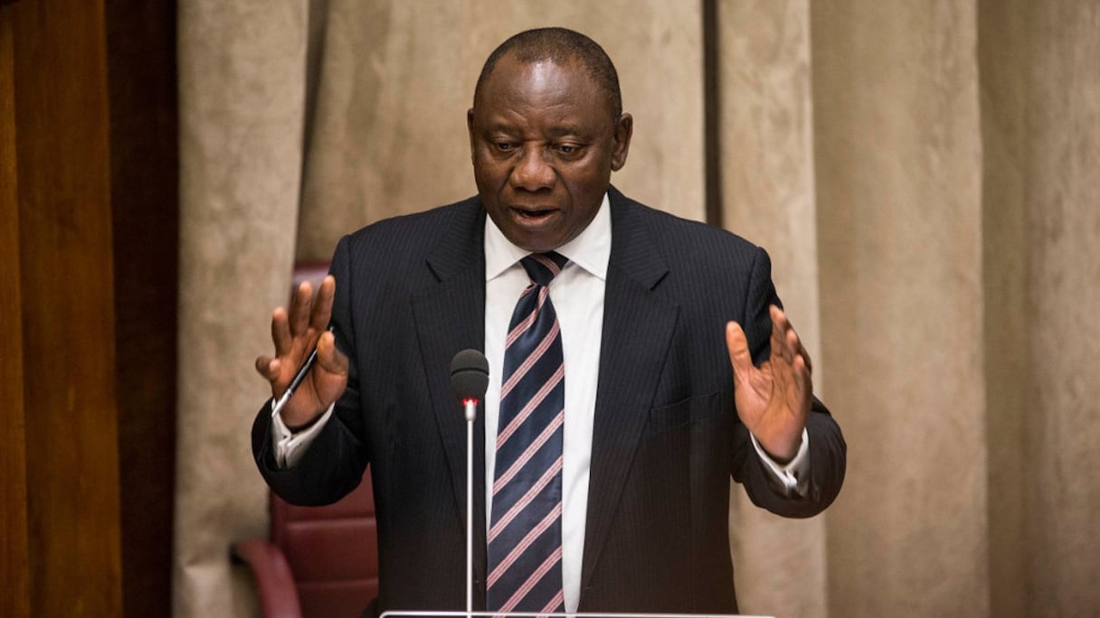 Cyril Ramaphosa, vice-président de l'Afrique du Sud.
 
