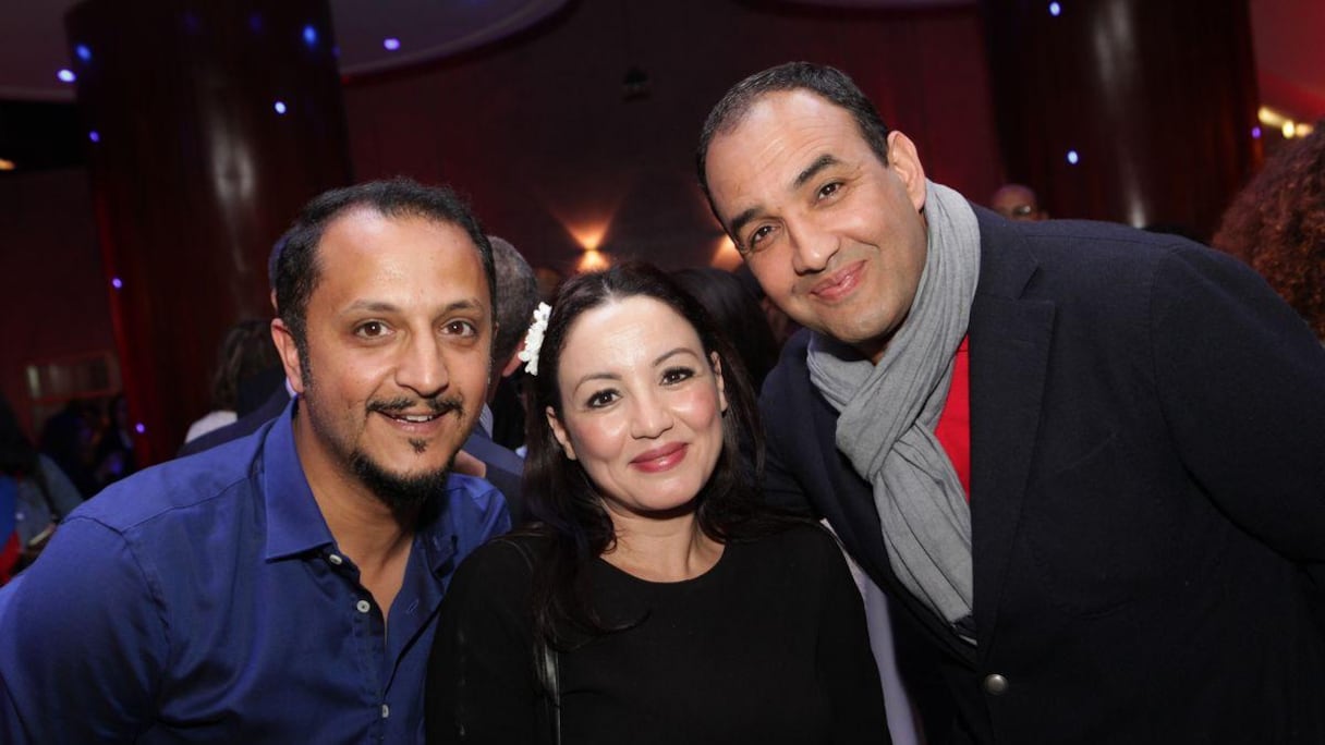 Mohammed Marouazi, Sana Akroud et Rachid Elouali.
