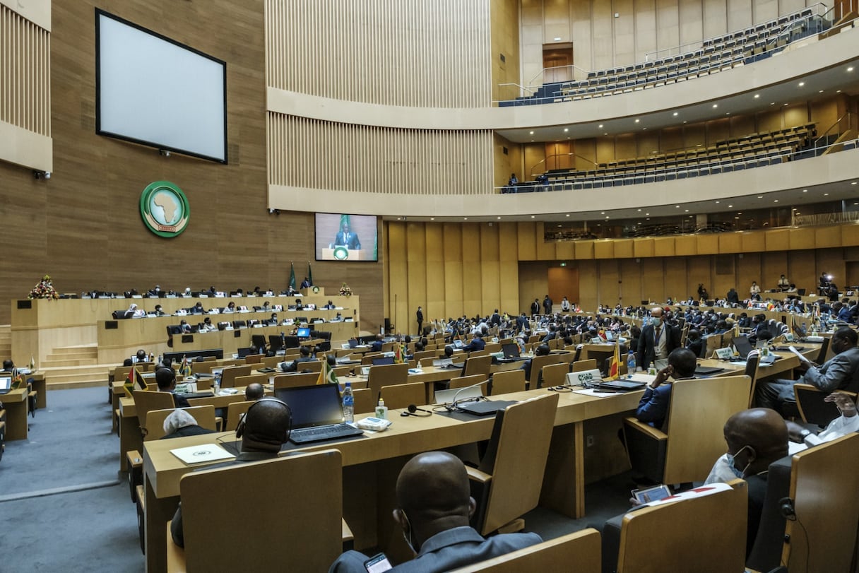 Lors d'un précédent sommet de l'Union africaine à Addis-Abeba, en Ethiopie.