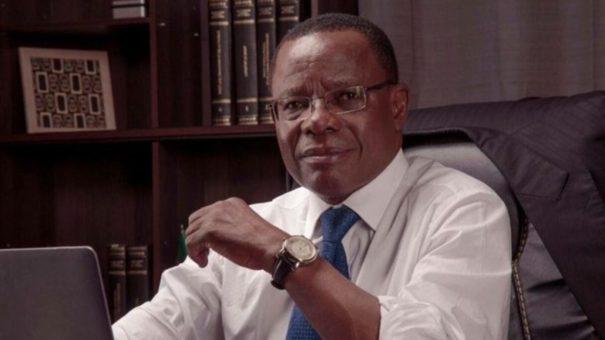Maurice Kamto, président du Mouvement pour la renaissance du Cameroun (MRC) et l'un des principaux opposants au régime de Biya.
