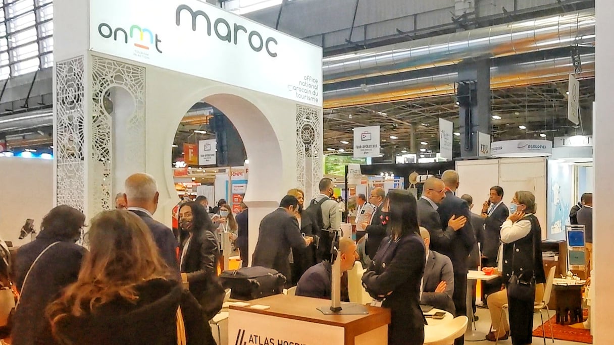 Le stand marocain au salon IFTM Top Resa à Paris
