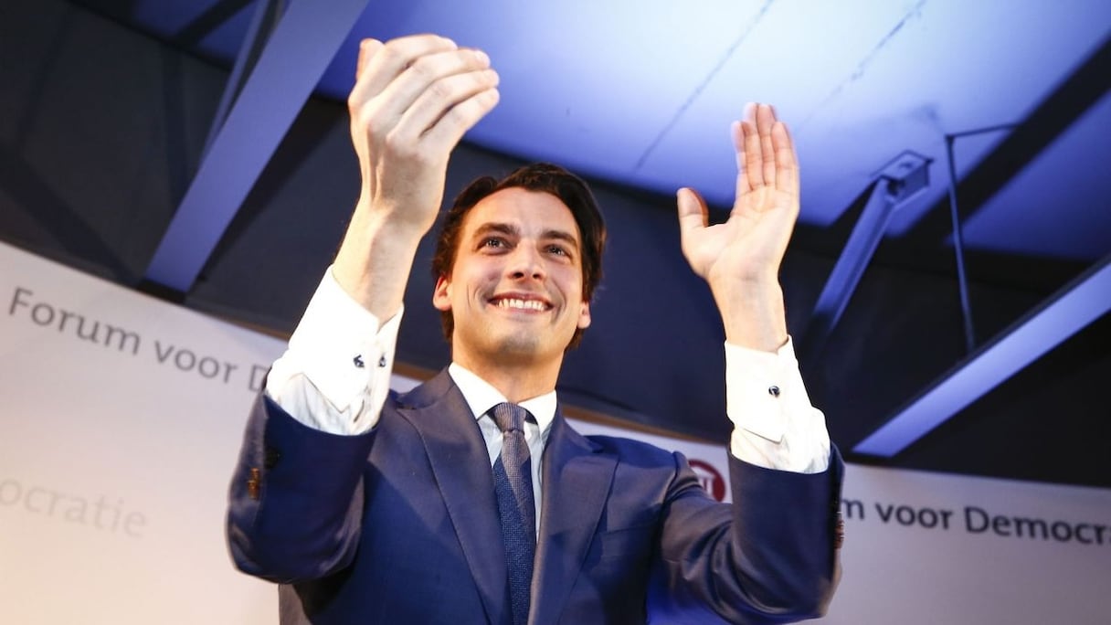 Thierry Baudet, patron du FvD, parti populiste néerlandais.
