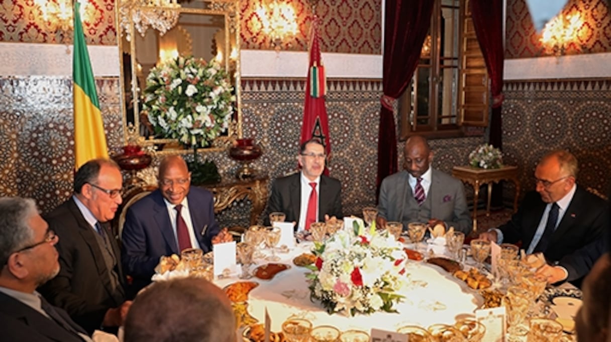 Le diner en l'honneur du président malien a été présidé par le Chef du gouvernement.
