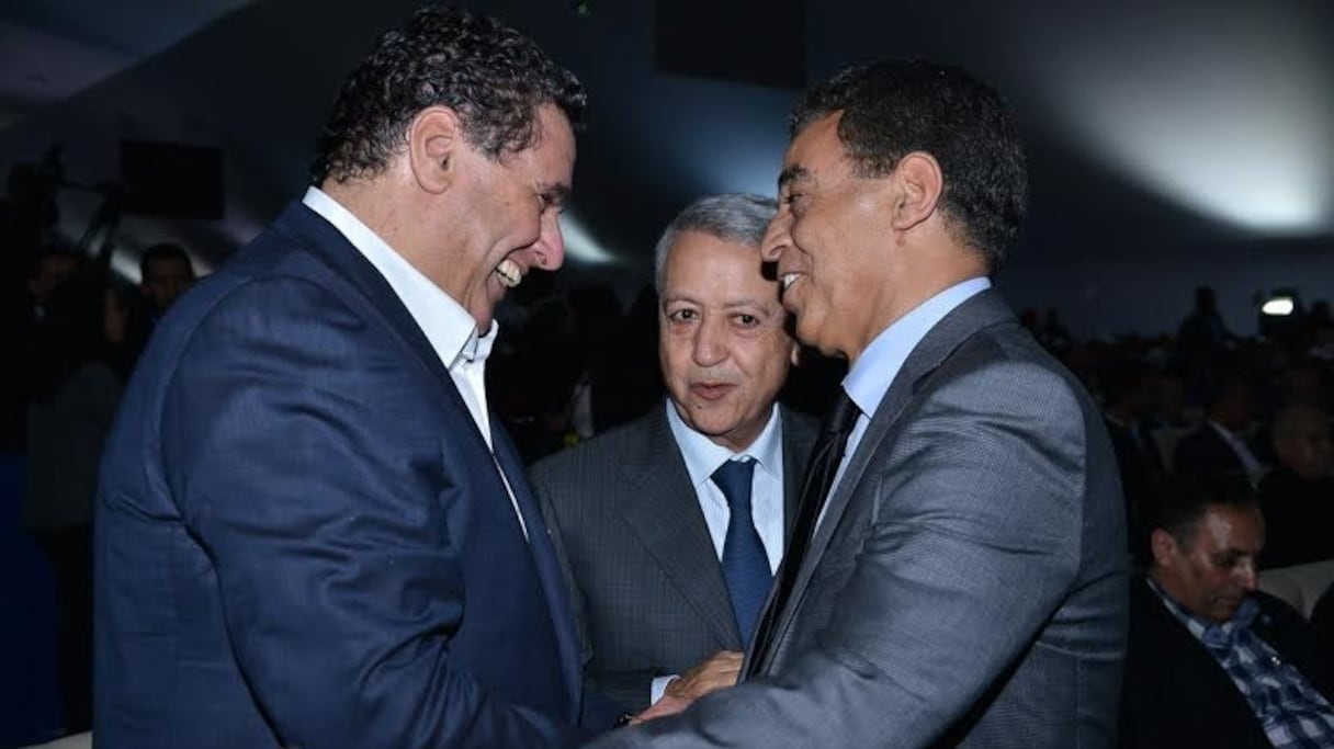 Aziz Akhannouch et Mohamed Sajid.
