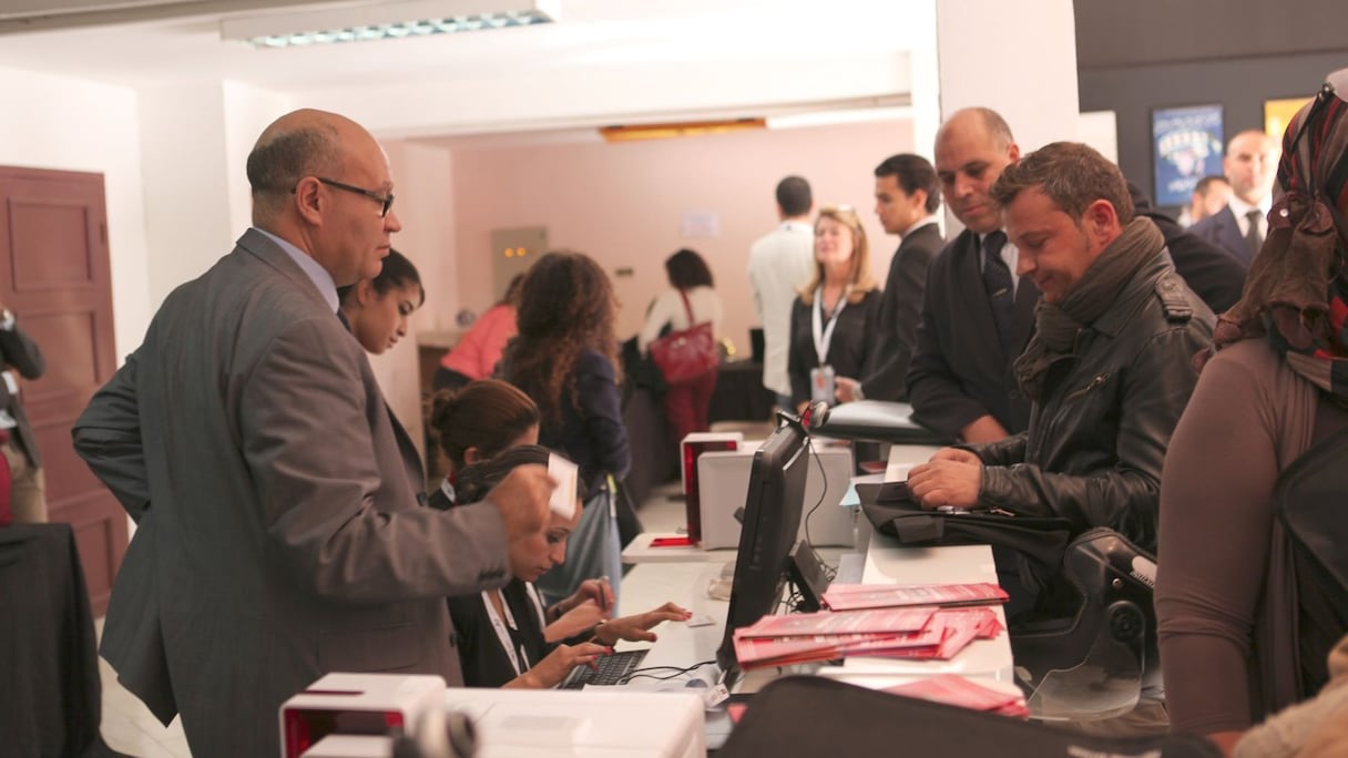 Le FIFM connait une forte affluence des journalistes du Maroc et de l'étranger.
