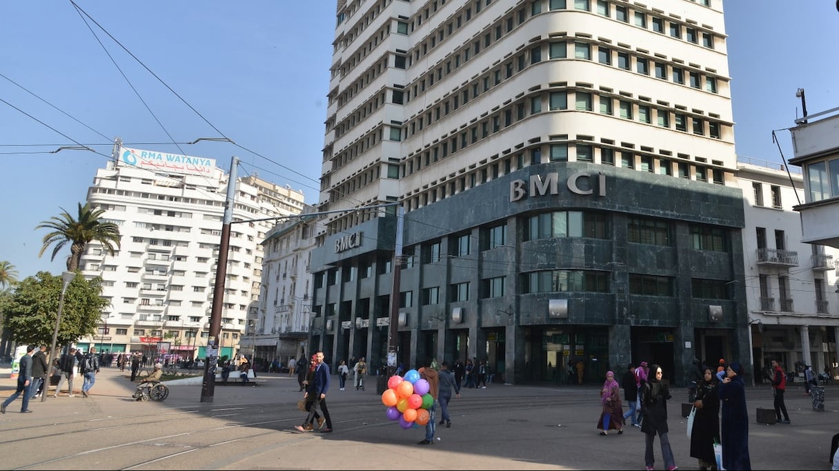 Le siège central de la BMCI à Casablanca.
