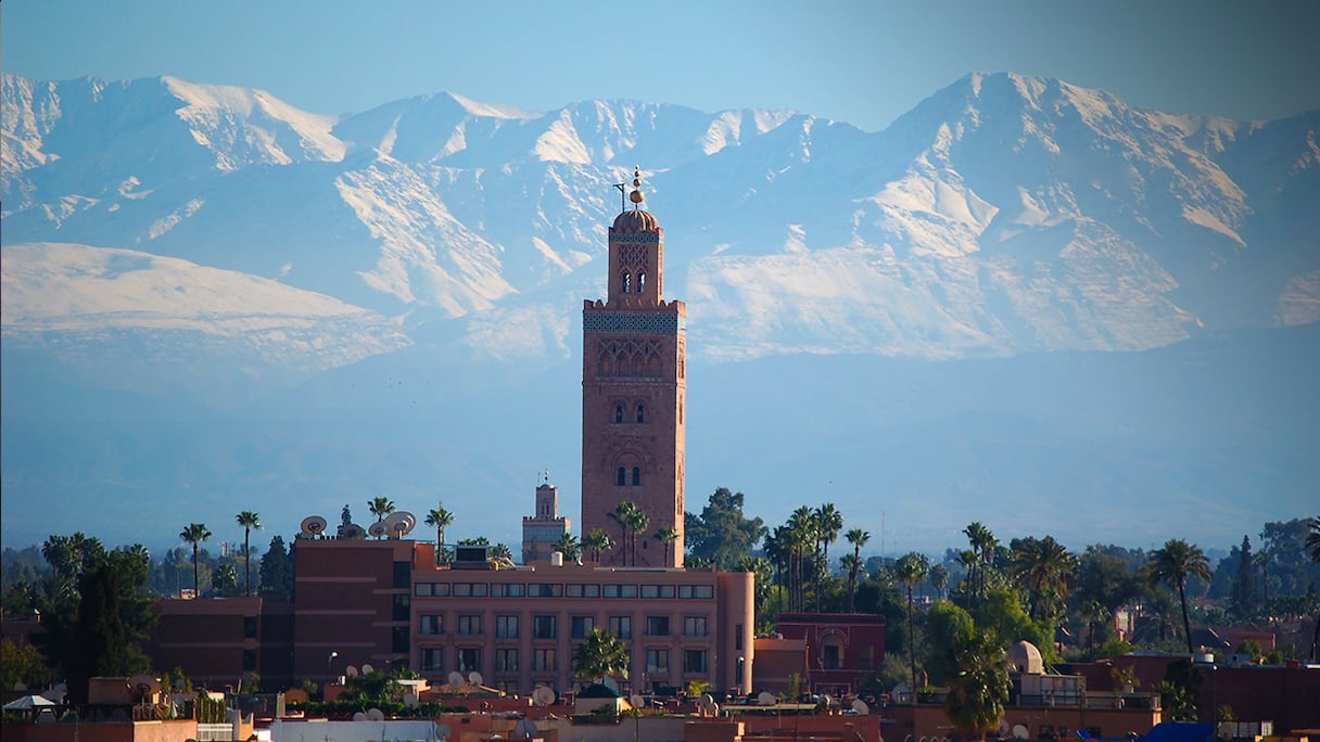 Marrakech, en période de fêtes de fin d'année, attire les visiteurs.
