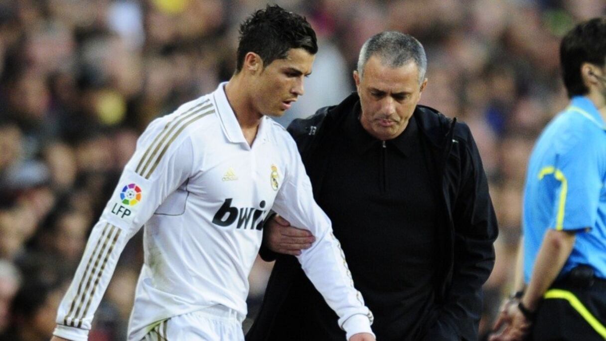 CR7 et Mourinho n'ont pas fait bon ménage au Real entre 2010 et 2013.
