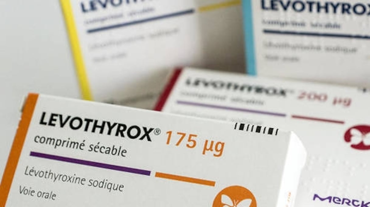 Des boîtes de Levothyrox.
