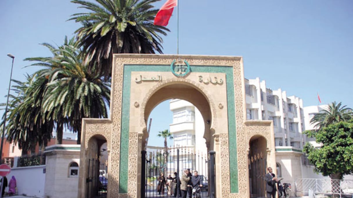 Le ministère de la Justice à Rabat.
