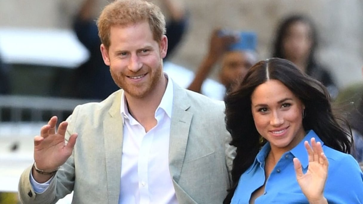 Le prince Harry et Meghan Markle. 
