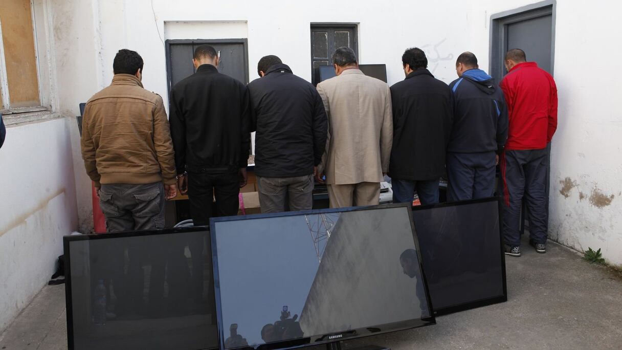 Les membres de cette bande sont au nombre de sept
