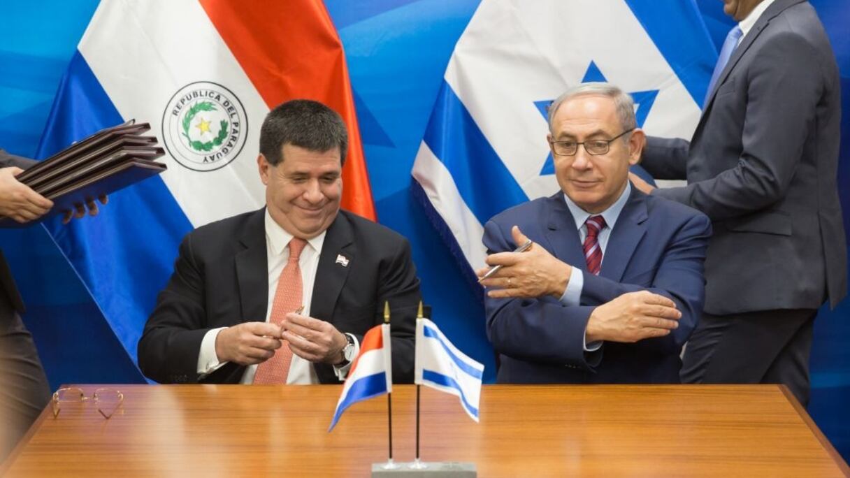 Le président du Paraguay Horacio Cartes a inauguré lundi à Jérusalem la nouvelle ambassade de son pays en Israël, en présence du premier ministre israélien, Benyamin Netanyahu.
