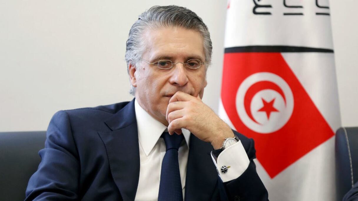 Nabil Karoui, fondateur et président de Qalb Tounes. 
