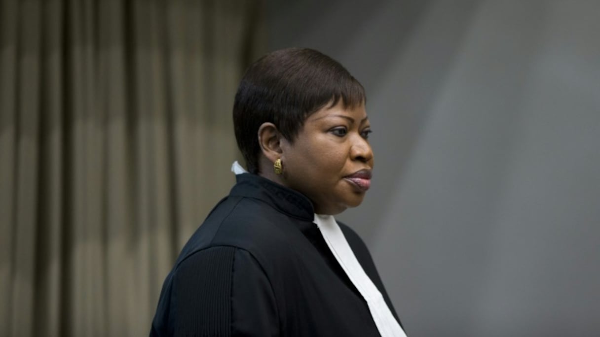 La procureure de la CPI Fatou Bensouda à La Haye.
