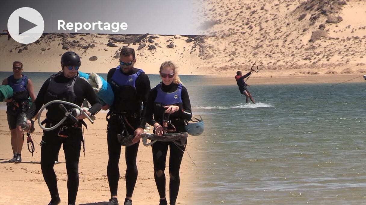 Grâce aux sports nautiques, le tourisme commence à reprendre à Dakhla.
