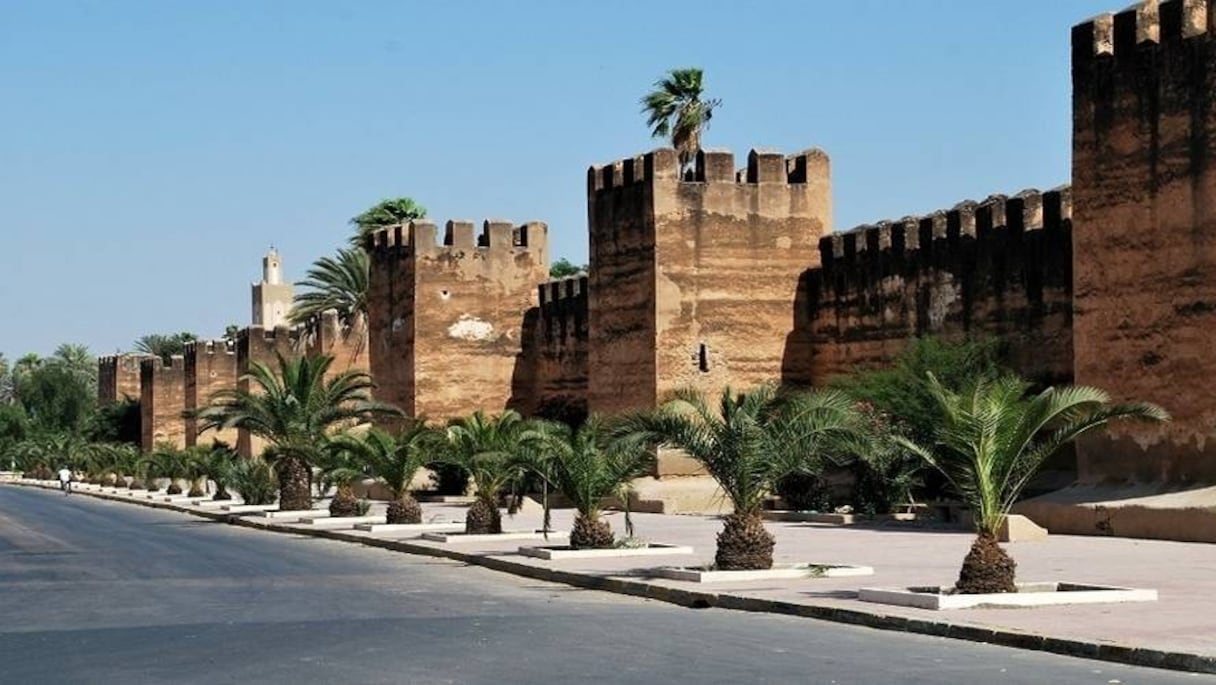 Remparts de la ville de Taroudant.
