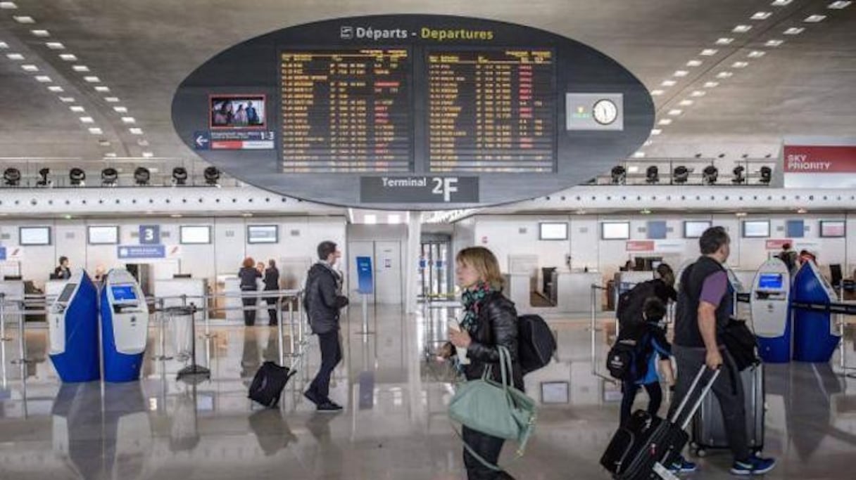 Aéroport Roissy-Charles de Gaulle (France).
