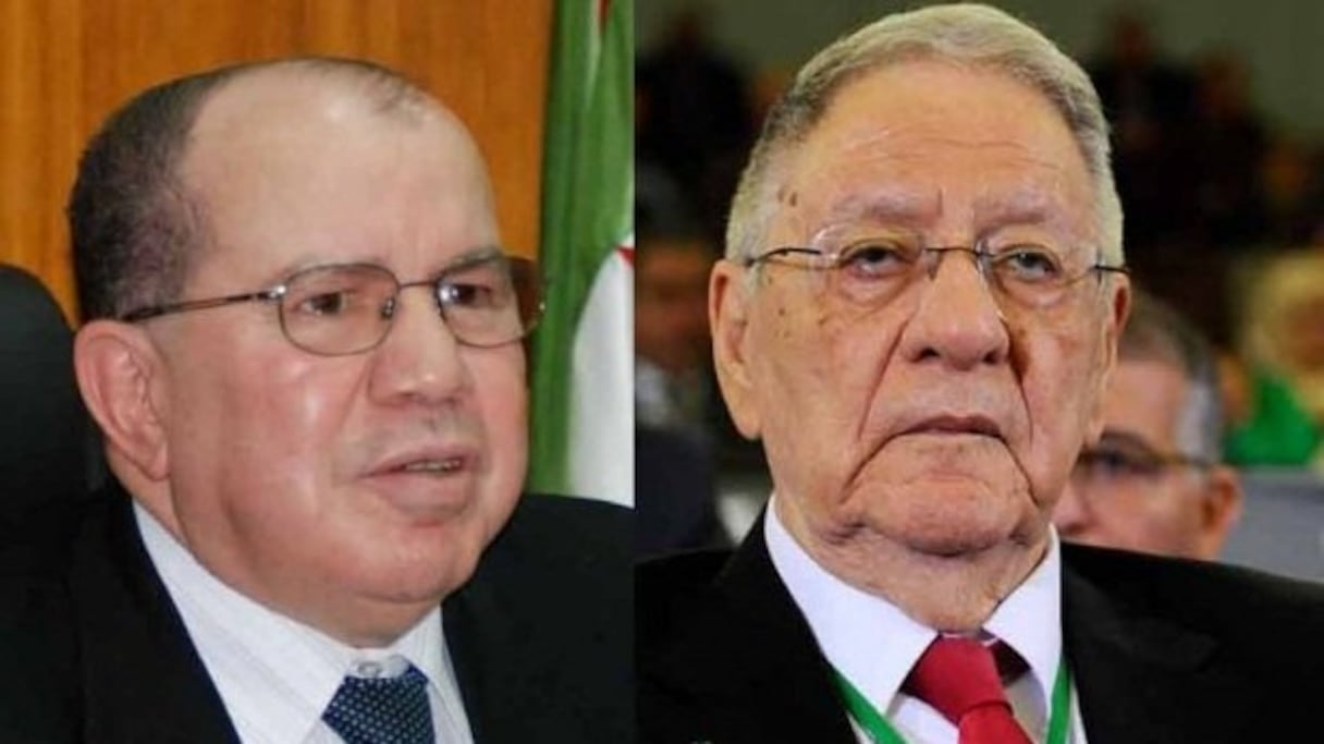 De gauche à droite: Said Barkat et Djamel Ould Abbes.
