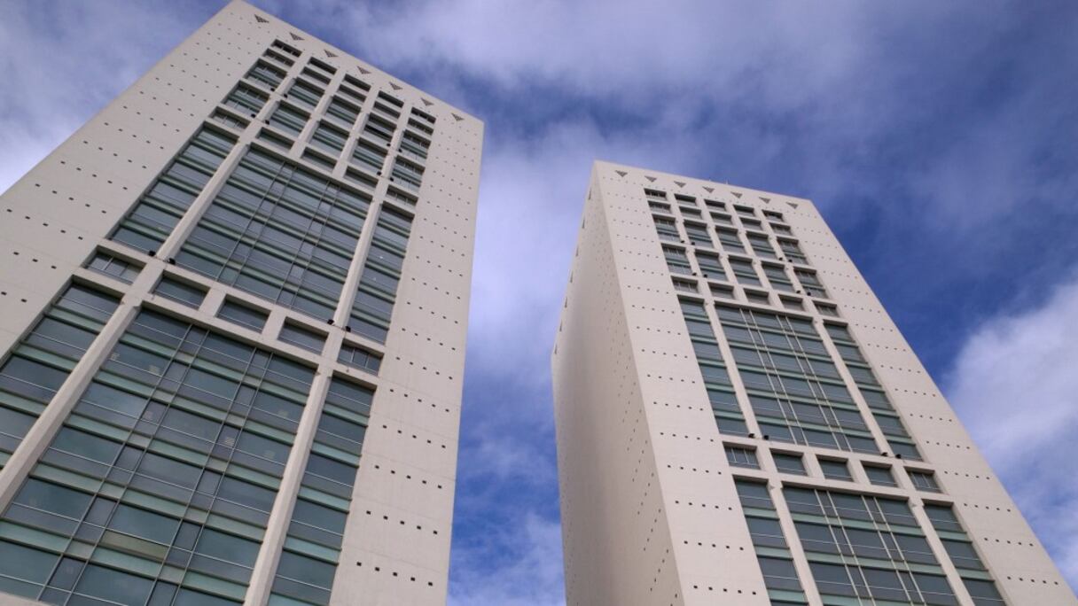 Les Twin Towers, à Casablanca.
