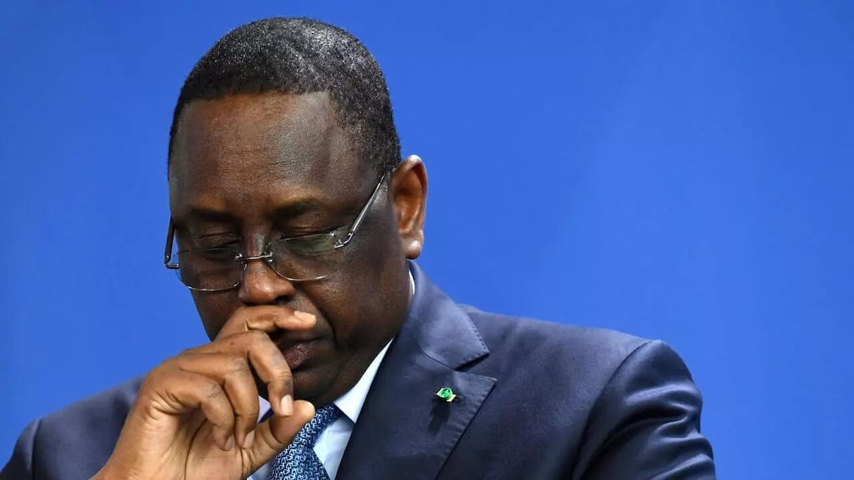 Le président sénégalais, Macky Sall. 
