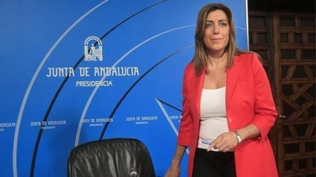 Susana Diaz, présidente de la Communauté autonome d'Andalousie.
