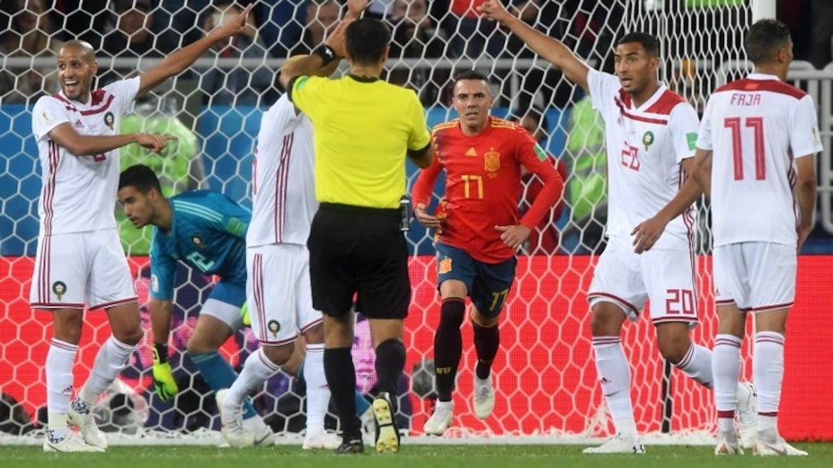 Ravshan Irmatov, l'arbitre d'Espagne-Maroc, n'a pas été à la hauteur.
