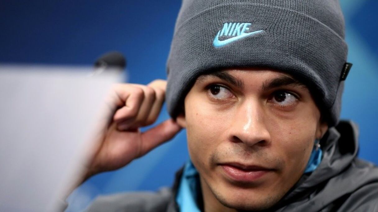 Le milieu de terrain de Tottenham Dele Alli, le 9 mars 2020 à Leipzig à la veille d'un match de Ligue des champions
