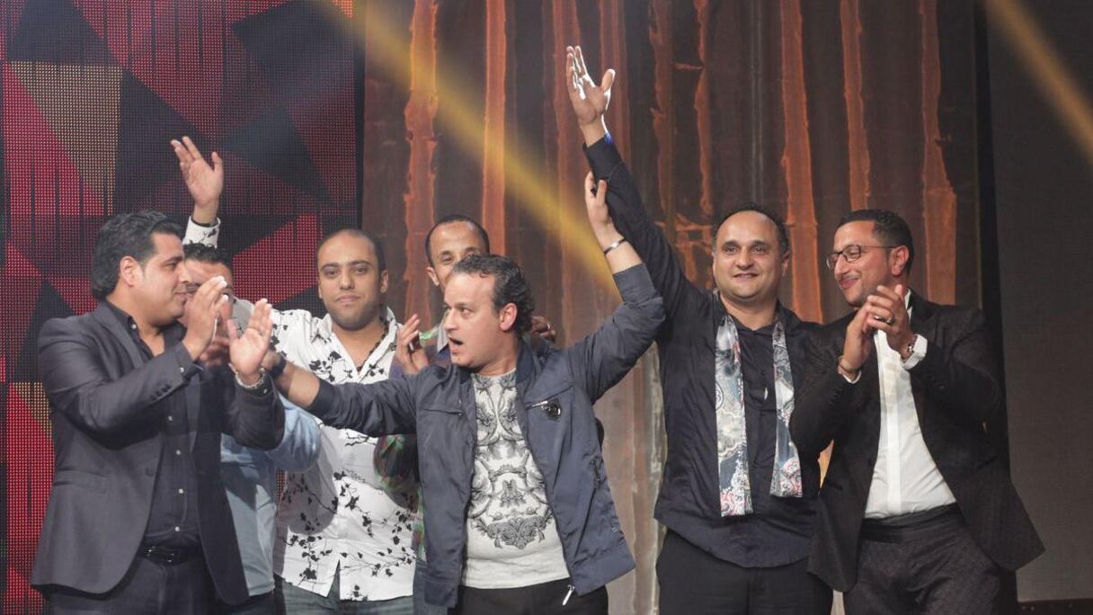 Five Stars, gagnants dans la catégorie "musique populaire" avec leur chanson "Sidi Amara". 
