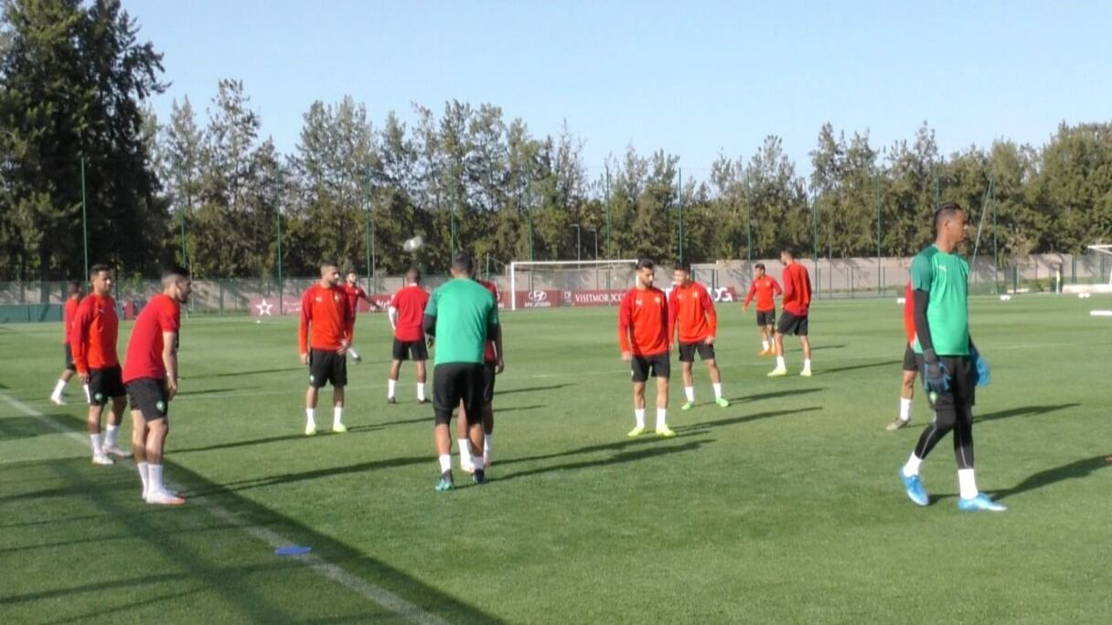 Les Locaux s’entraînent au Complexe Mohammed VI de Maâmoura
