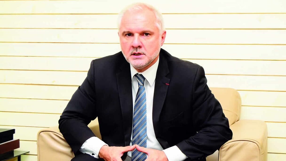 Gilles Huberson, ambassadeur de France en Côte d'Ivoire.
