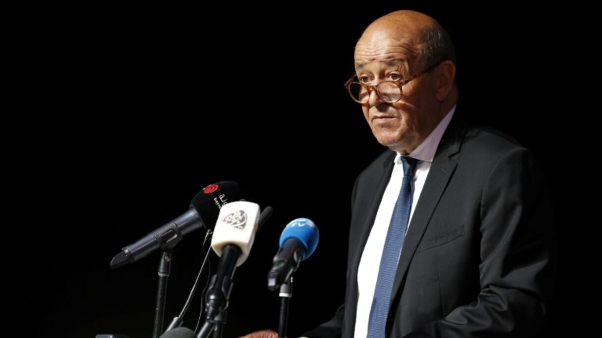 Jean-Yves Le Drian, ministre français des Affaires étrangères.
