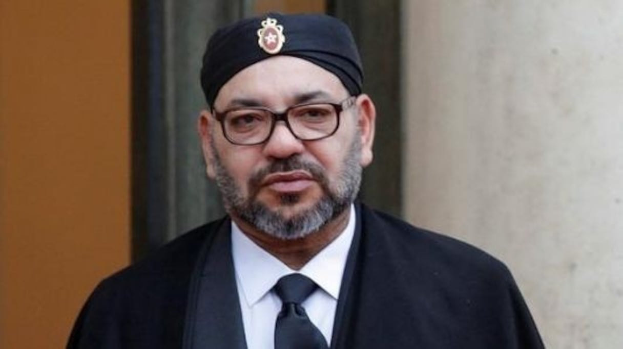 Le roi Mohammed VI. 
