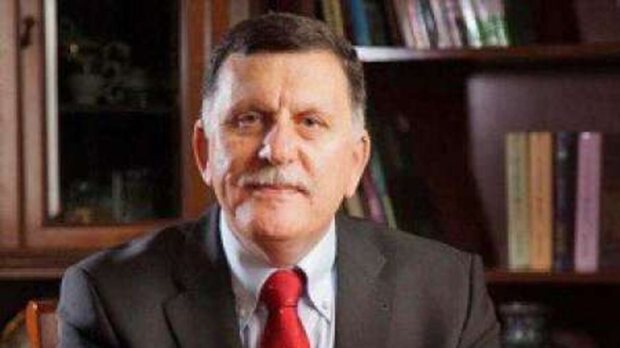 Fayez el-Sarraj, chef du gouvernement d'union nationale libyen.
