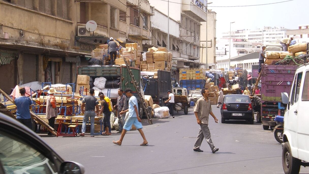 Derb Omar à Casablanca.
