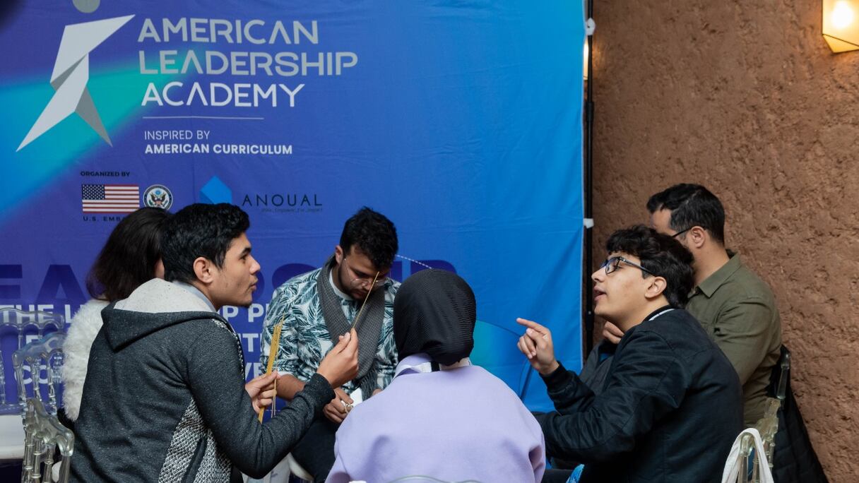 Des participants au programme American Leadership Academy.
