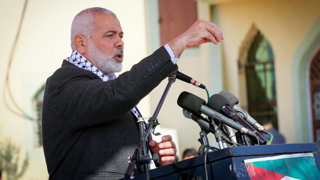 Ismaïl Haniyeh, chef du Hamas.
