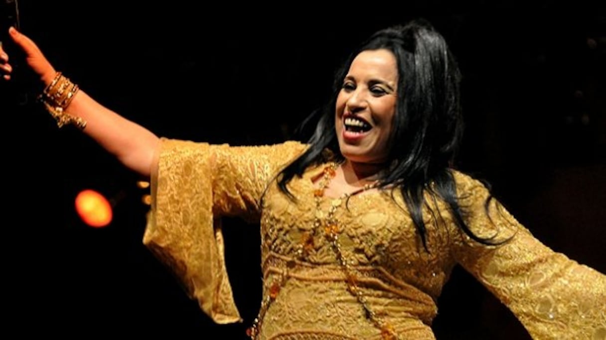 Najat Atabou, la passion de la chanson populaire.
