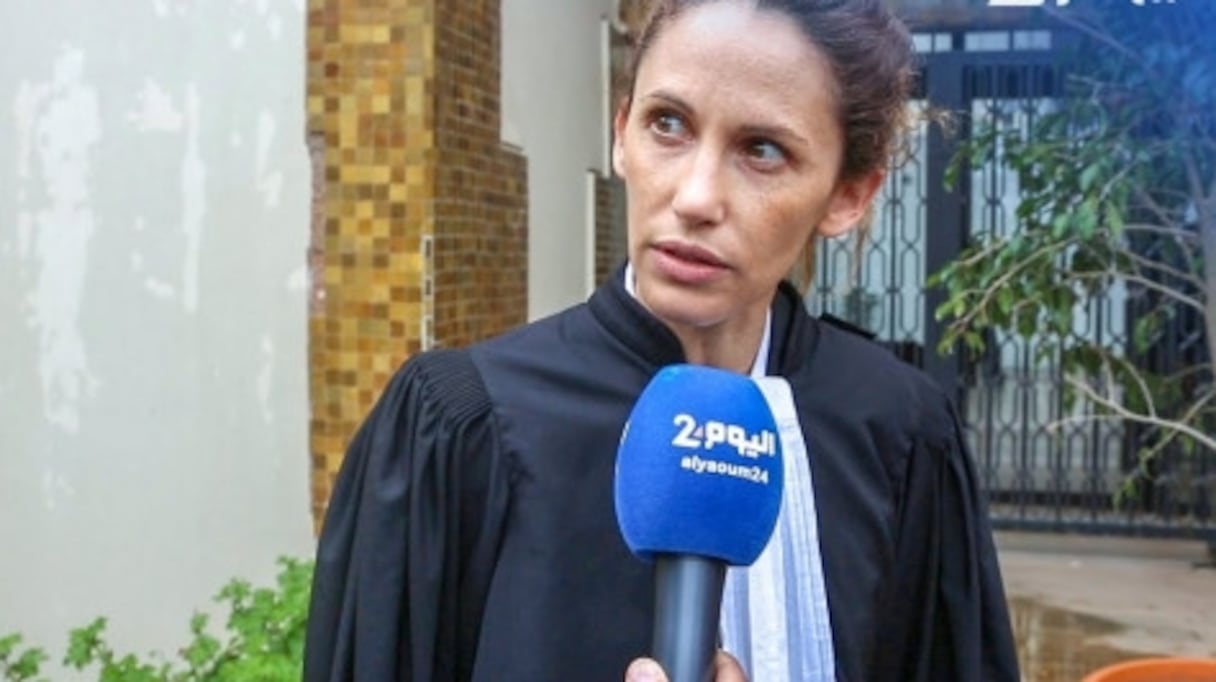 L’avocate française de Taoufik Bouachrine, Rachel Lindon.
