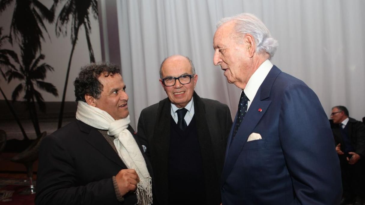 Mehdi Qotbi, Fathallah Oualalou et Othman Benjelloun.
